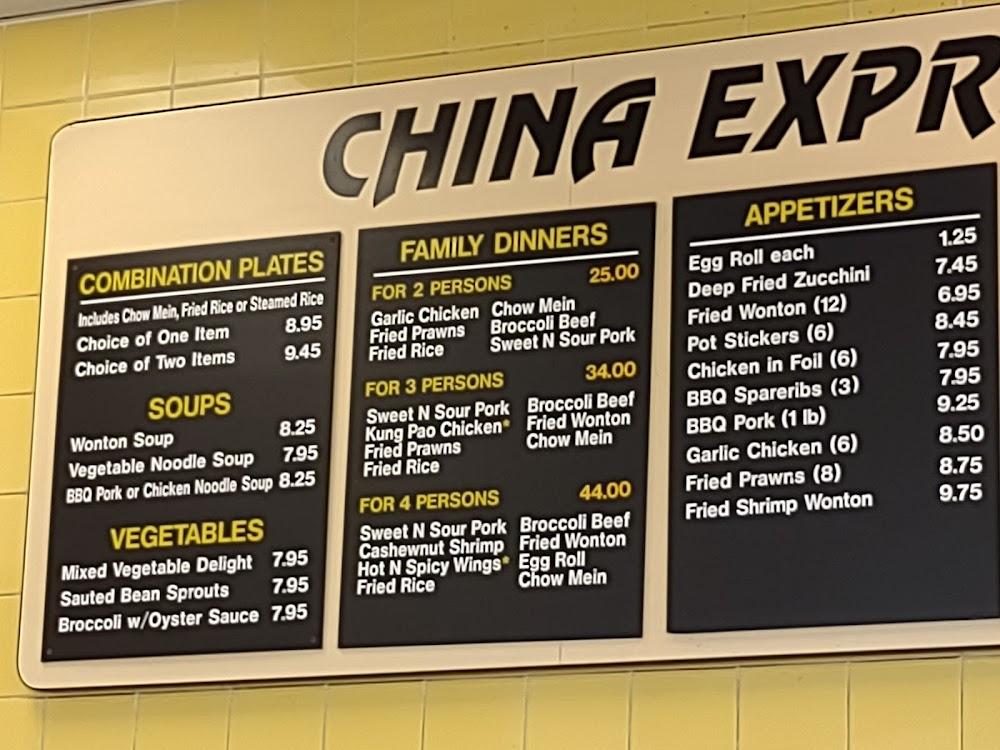 China Express by Food4Less Menu image 3