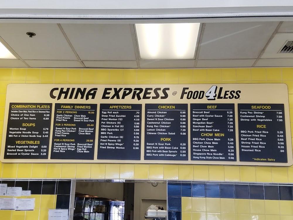 China Express by Food4Less Menu image 4